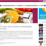 Article presse - Salon de la Nutrition - Vous savez tout Montpellier